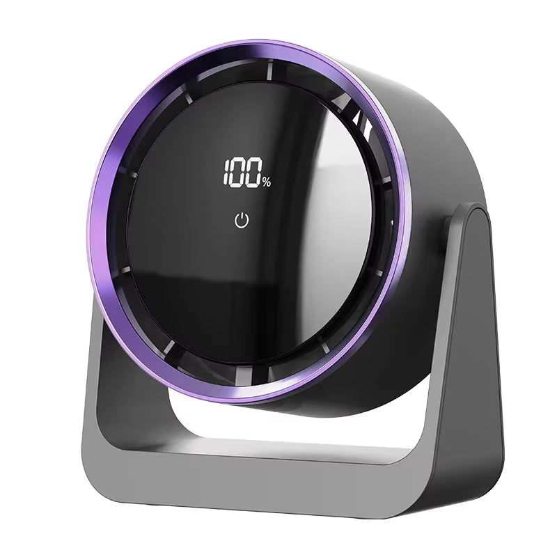Ventilateur de Bureau Numérique avec Écran Tactile