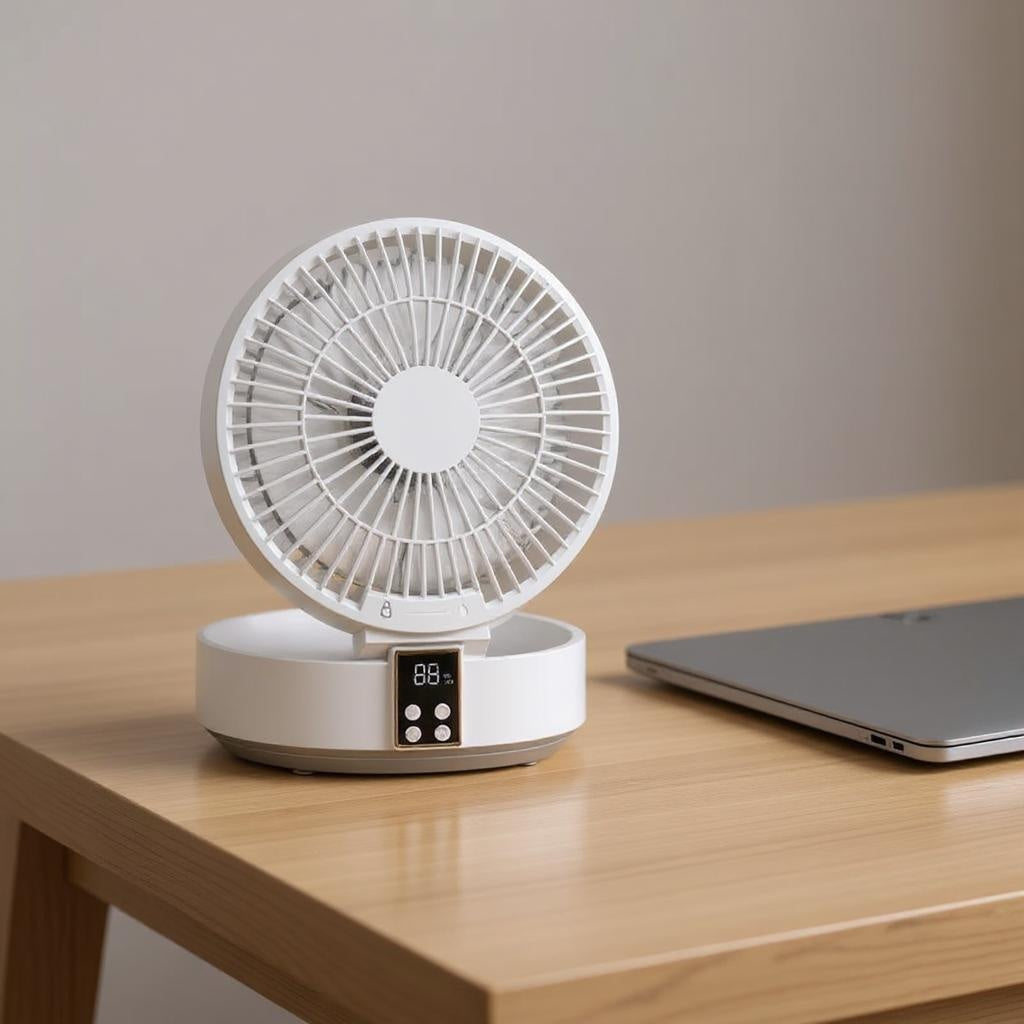 Ventilateur de Bureau Pliable