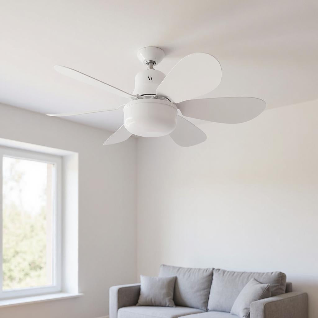 Ventilateur Plafonnier à Ampoule avec Télécommande