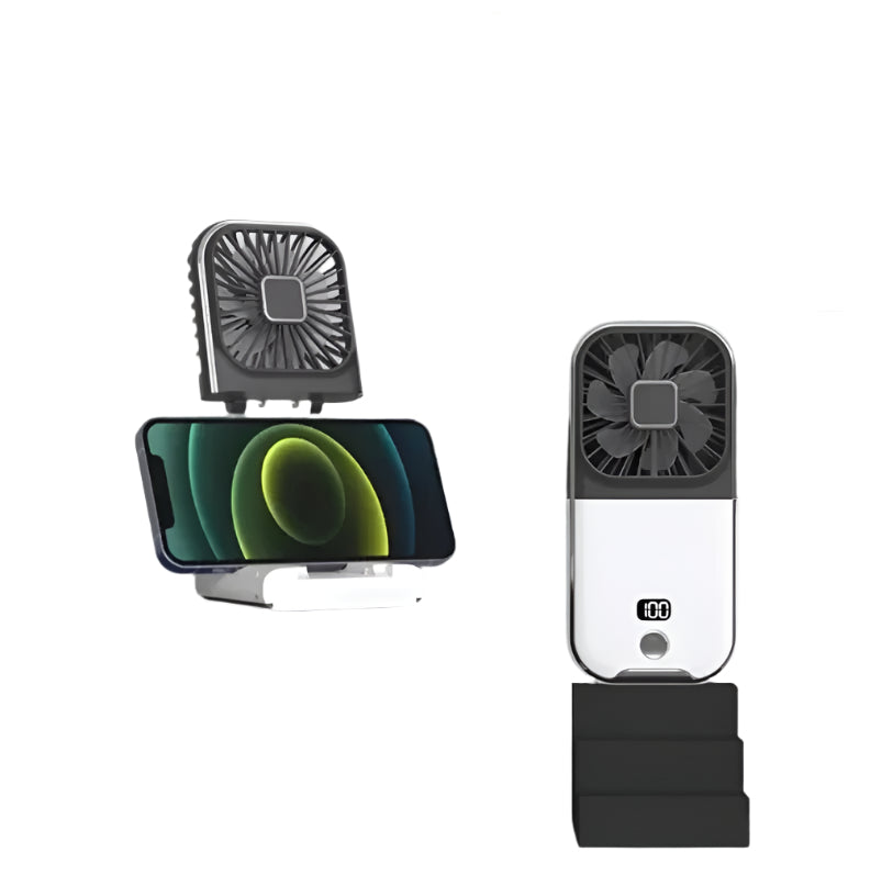 Ventilateur Portable 3-en-1 Sans Fil