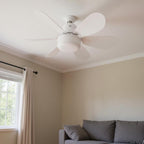 Ventilateur Plafonnier à Ampoule avec Télécommande