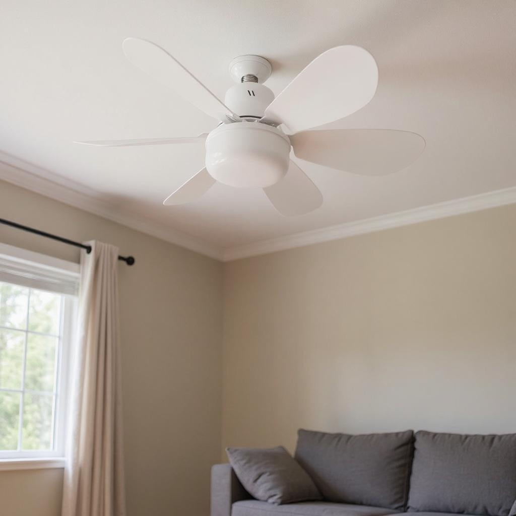 Ventilateur Plafonnier à Ampoule avec Télécommande