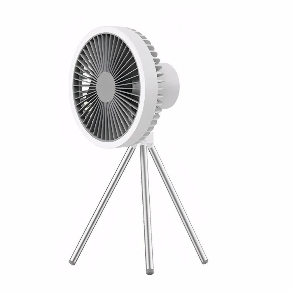 Ventilateur Tripode Plafonnier avec Minuterie et Lumière Nocturne